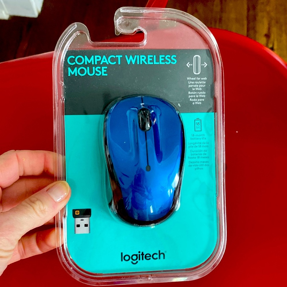 Brand new wireless mouse in package
